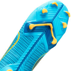 Nike Mercurial Superfly 8 Academy Football Boots, Blue/Orange, rebel_hi-res