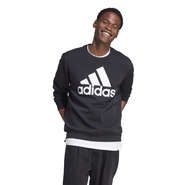 adidas Mens Essentials Fleece Big Logo Sweatshirt, , rebel_hi-res