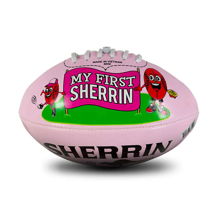 Sherrin AFL Super Soft Mini Ball - Pink, , rebel_hi-res
