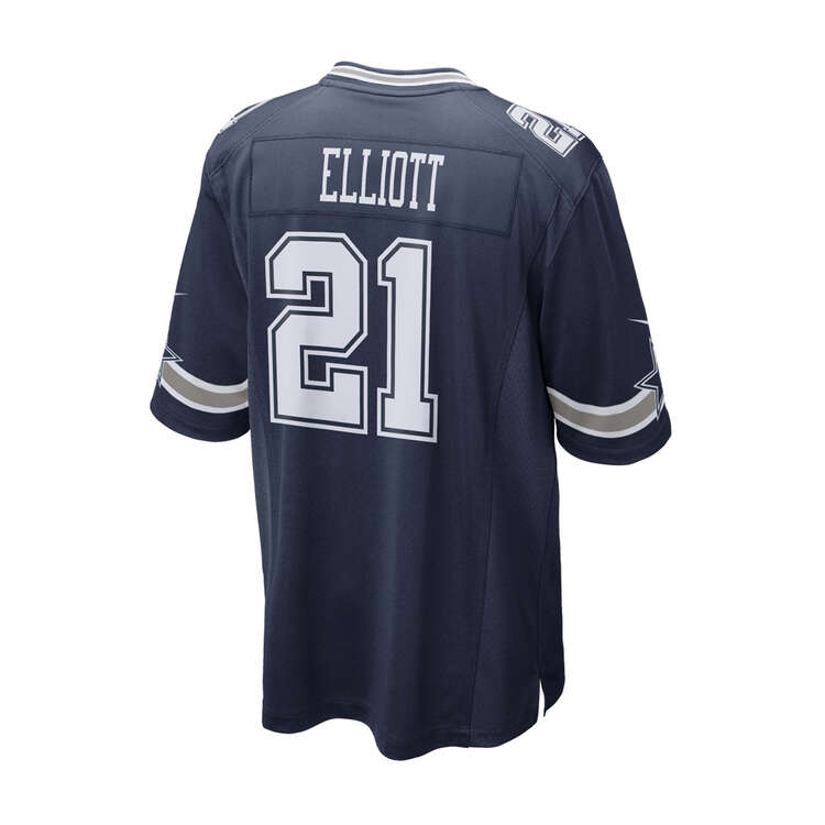 Dallas Cowboys Ezekiel Elliott 2022/23 Mens Jersey Navy M, Navy, rebel_hi-res