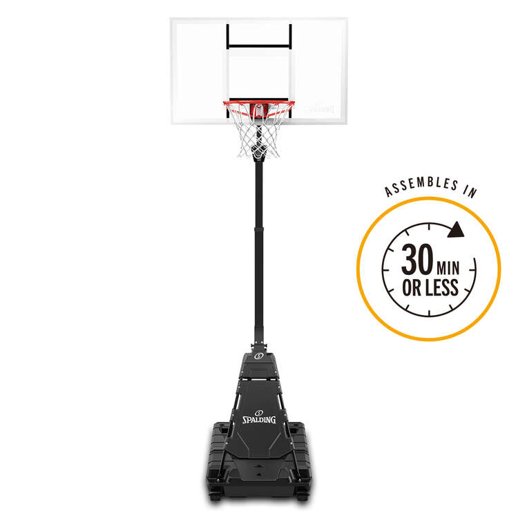 Spalding Momentous EZ Assembly 50" Acrylic Portable Basketball Hoop, , rebel_hi-res