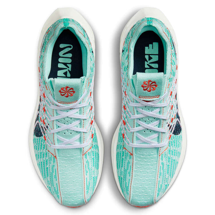 Nike Pegasus Turbo Next Nature Womens Running Shoes, Mint/Black, rebel_hi-res