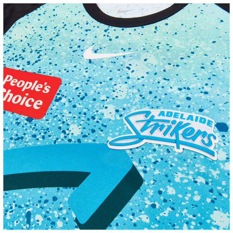 Nike Mens Adelaide Strikers 2023/24 Replica BBL Home Shirt Blue M, Blue, rebel_hi-res