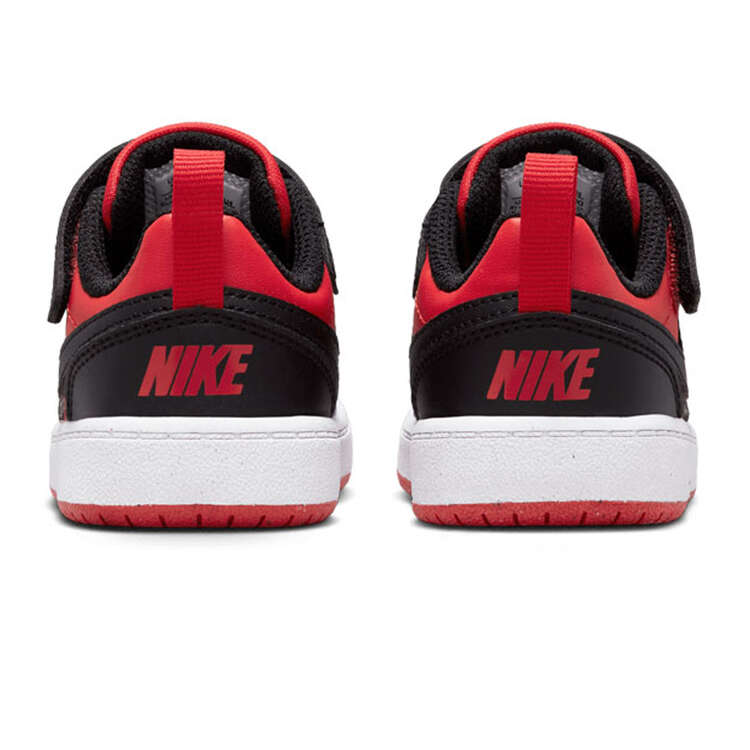 Nike Court Borough Low Recraft Toddlers Shoes, Red/Black, rebel_hi-res