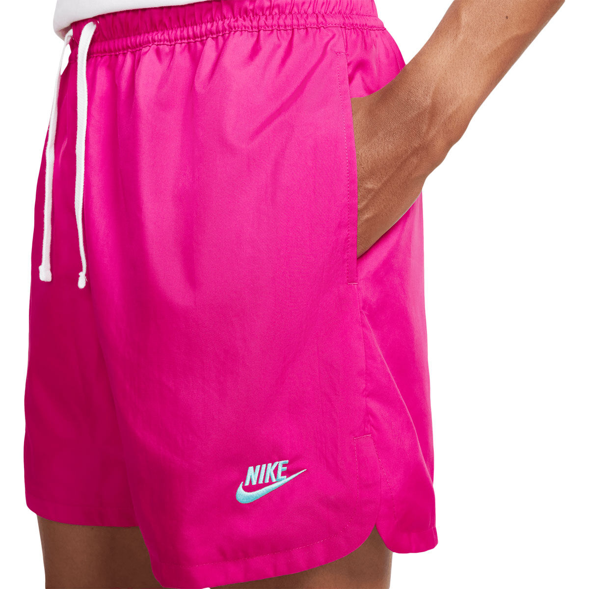 nike mens shorts pink