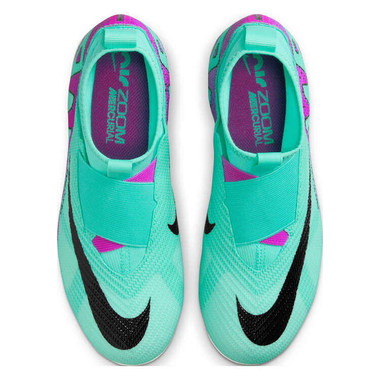 Nike Zoom Mercurial Superfly 9 Pro Kids Football Boots, Turquiose/Pink, rebel_hi-res