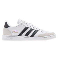 adidas Grand Court SE Mens Casual Shoes White/Black US 8, White/Black, rebel_hi-res