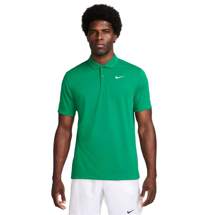 NikeCourt Mens Dri-FIT Tennis Polo, Green, rebel_hi-res