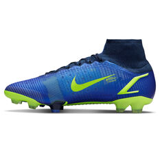 Nike Mercurial Superfly 8 Elite Football Boots Blue US Mens 4 / Womens 5.5, Blue, rebel_hi-res