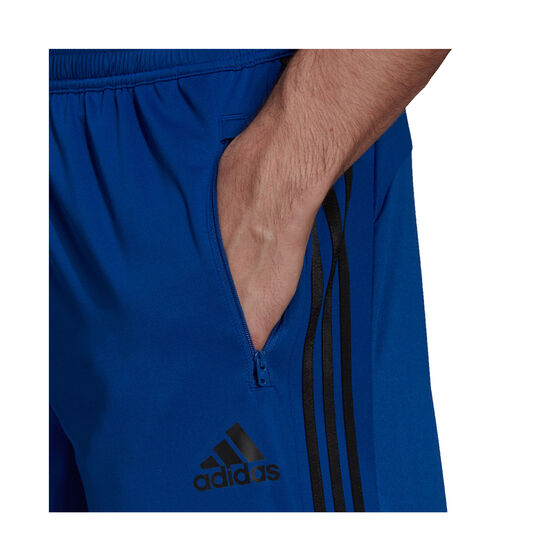 adidas Mens Designed To Move 3-Stripes Shorts, Blue, rebel_hi-res