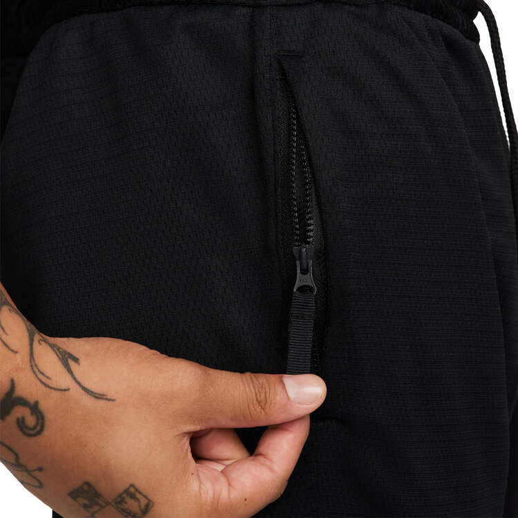 Nike Mens Therma-FIT Basketball Cargo Pants, Black, rebel_hi-res