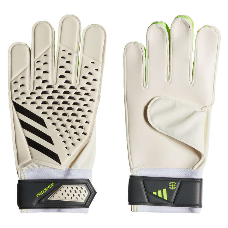 adidas Predator Training Goalkeeping Gloves White/Yellow 8, , rebel_hi-res
