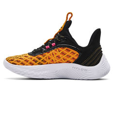 Under Armour Curry 9 Beyond The Stripe Basketball Shoes, Yellow/Black, rebel_hi-res