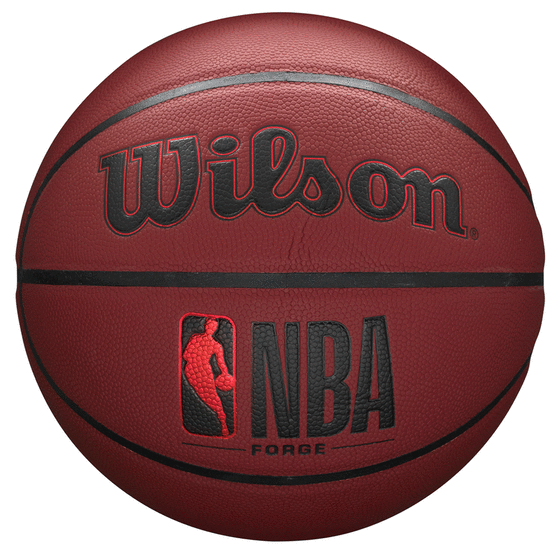 Wilson NBA Forge Basketball, Crimson, rebel_hi-res