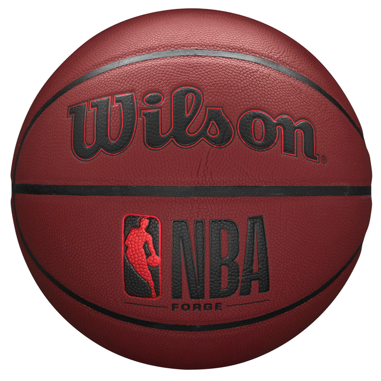 Wilson NBA Forge Basketball Crimson 7, Crimson, rebel_hi-res