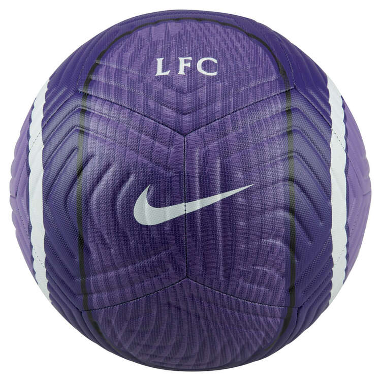 Nike Liverpool FC Academy 2023/24 Soccer Ball Purple 4, Purple, rebel_hi-res
