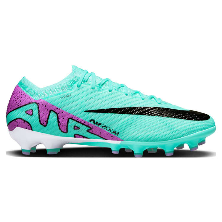 Nike Zoom Mercurial Vapor 15 Elite AG Football Boots Turquiose/Pink US Mens 13 / Womens 14.5, Turquiose/Pink, rebel_hi-res