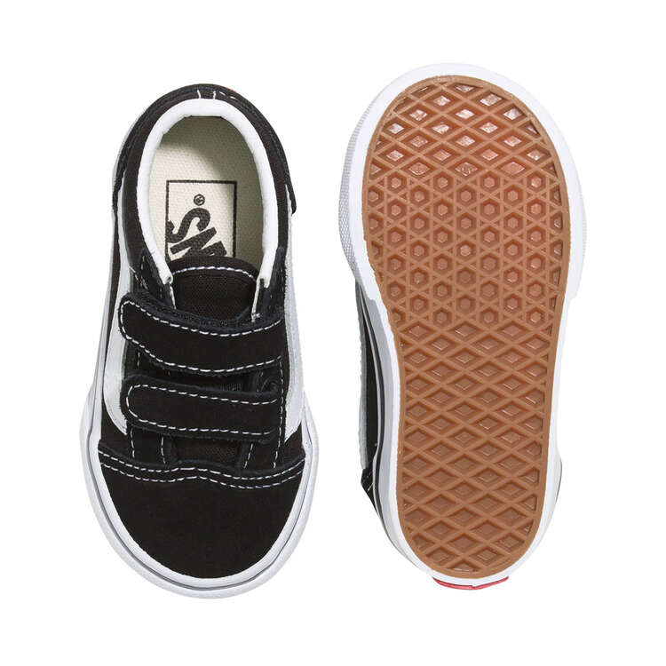 Vans Old Skool Toddlers Shoes, Black/White, rebel_hi-res