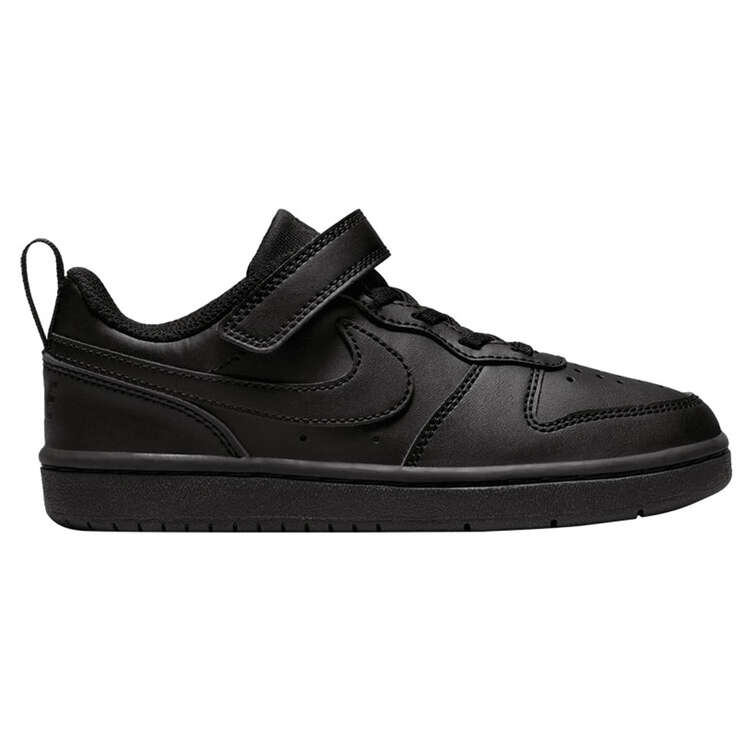Nike Court Borough Low Recraft PS Kids Casual Shoes Black US 11, Black, rebel_hi-res