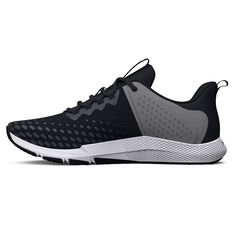 Under Armour Charged Engage 2 Mens Training Shoes Black/White US 7, Black/White, rebel_hi-res