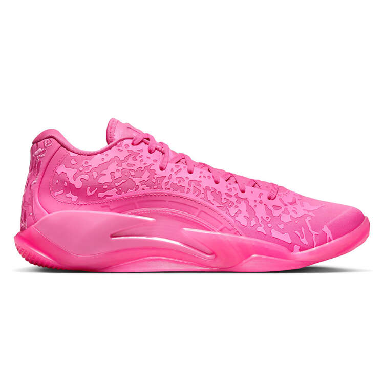 Jordan Zion 3 Pink Lotus Basketball Shoes Pink US Mens 7 / Womens 8.5, Pink, rebel_hi-res