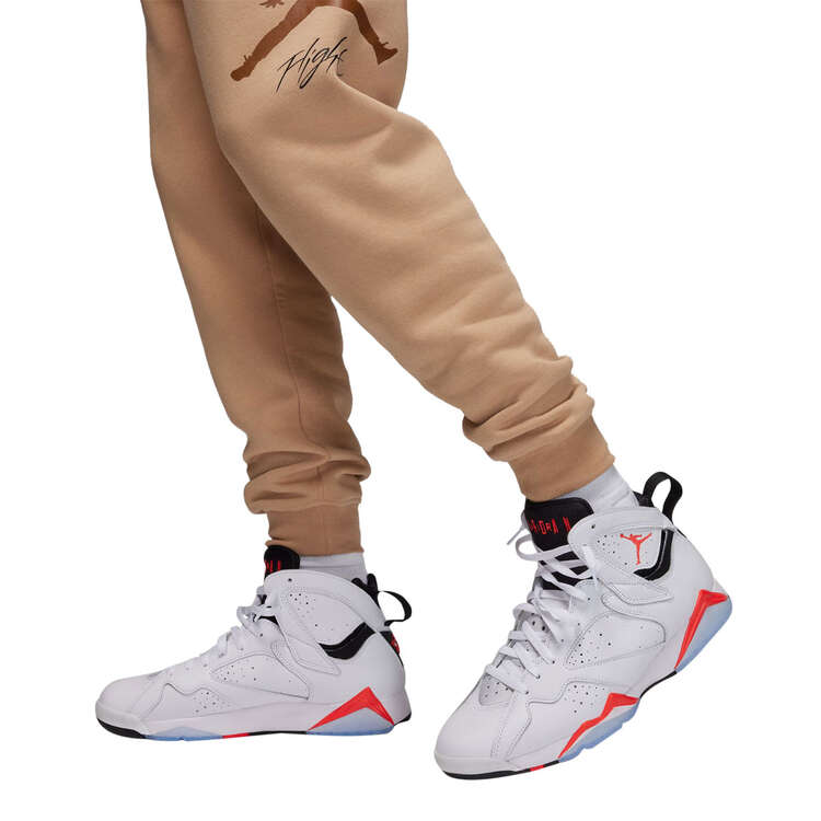 Jordan Essentials Mens Fleece Baseline Pants, Beige, rebel_hi-res