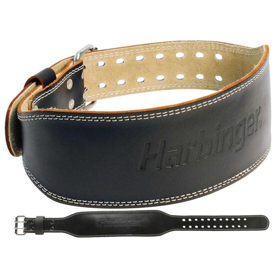 Harbinger 4 inch Leather Weight Lifting Belt, , rebel_hi-res