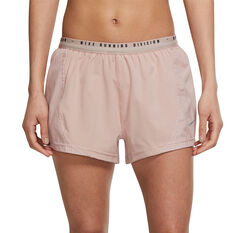 Nike Womens Dri-FIT Run Division Tempo Luxe Running Shorts Pink XS, Pink, rebel_hi-res