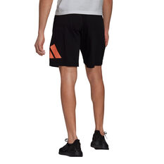 adidas Mens Sportswear Lightweight Shorts Black S, Black, rebel_hi-res