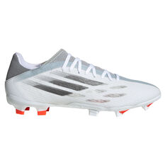 adidas X Speedflow .3 Football Boots White/Red US Mens 4 / Womens 5.5, White/Red, rebel_hi-res