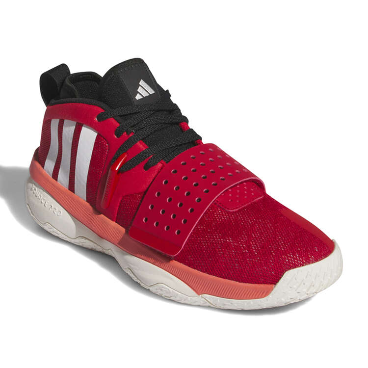 adidas Dame 8 Extply Best of Adidas Basketball Shoes, Red/White, rebel_hi-res