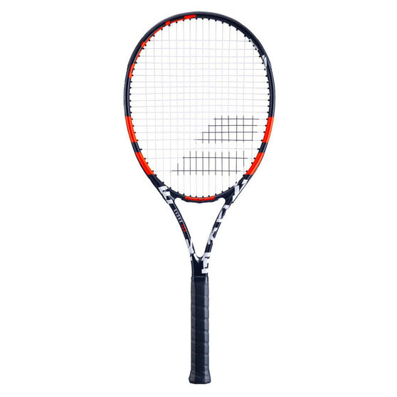 Babolat Evoke 105 Tennis Racquet, Black / Orange, rebel_hi-res