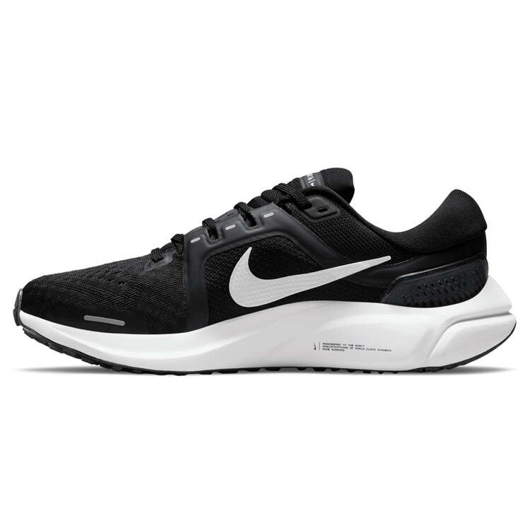 Nike Air Zoom Vomero 16 Womens Running Shoes Black/White US 6, Black/White, rebel_hi-res