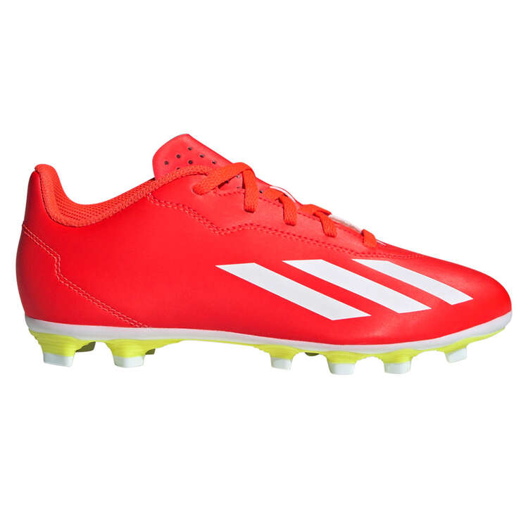 adidas X Crazyfast Club Kids Football Boots, Red/White, rebel_hi-res