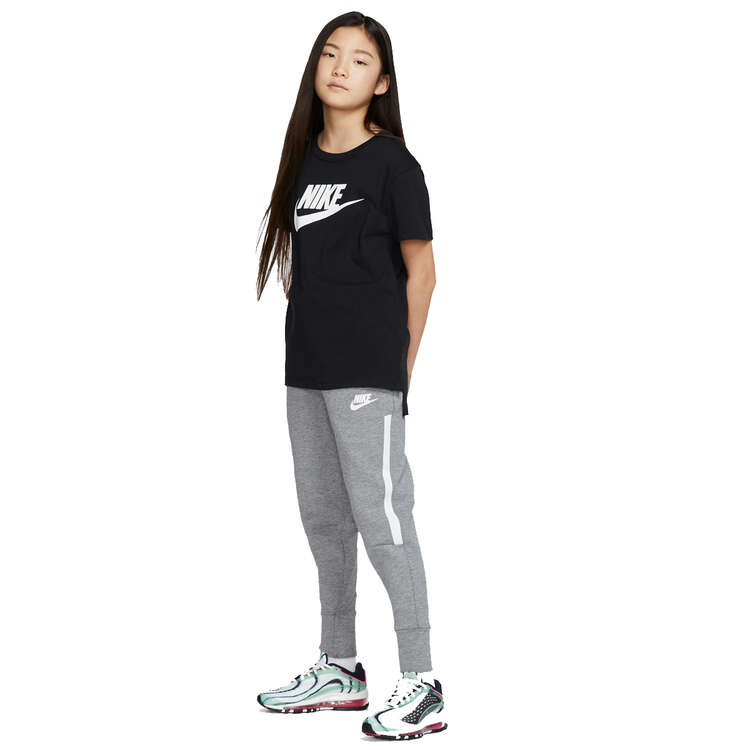 Nike Girls Sportswear Futura Tee, Black, rebel_hi-res