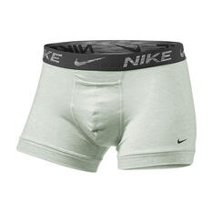 Nike Mens Dri-FIT Reluxe Boxer Briefs 2 Pack Grey XS, Grey, rebel_hi-res
