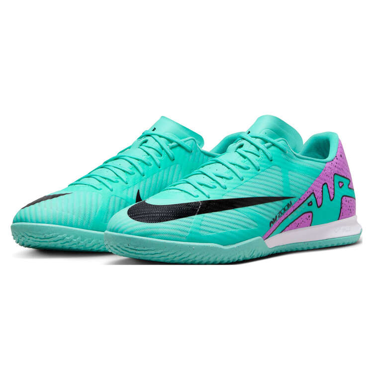 Nike Zoom Mercurial Vapor 15 Academy Football Boots Turquiose/Pink US Mens 13 / Womens 14.5, Turquiose/Pink, rebel_hi-res