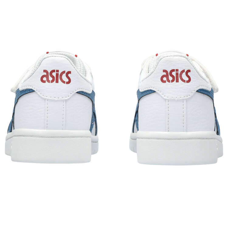 Asics Japan S PS Kids Casual Shoes, White/Blue, rebel_hi-res