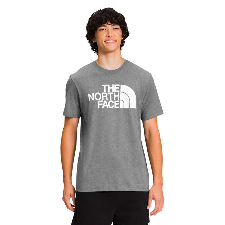 The North Face Mens Half Dome Tee Grey/White S, Grey/White, rebel_hi-res