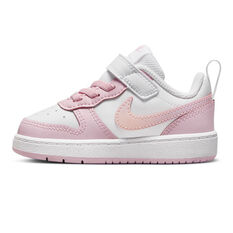 Nike Court Borough Low 2 Toddlers Shoes White/Pink US 4, White/Pink, rebel_hi-res