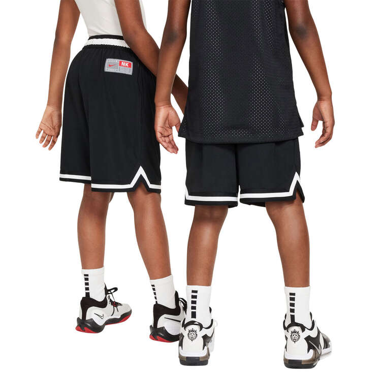 Nike Kids Culture of Basketball Dri-FIT DNA Shorts Black/White XS, Black/White, rebel_hi-res