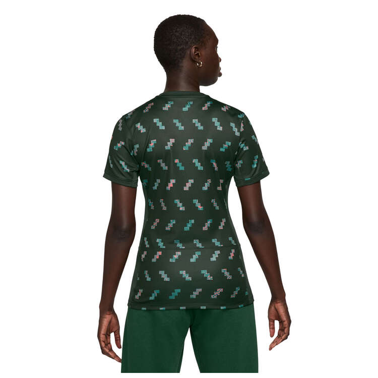 Nike Nigeria 2023 Womens Stadium Away Dri-FIT Football Jersey Green XS, Green, rebel_hi-res