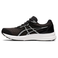 Asics GEL Contend 8 Mens Running Shoes Black/White US 7, Black/White, rebel_hi-res