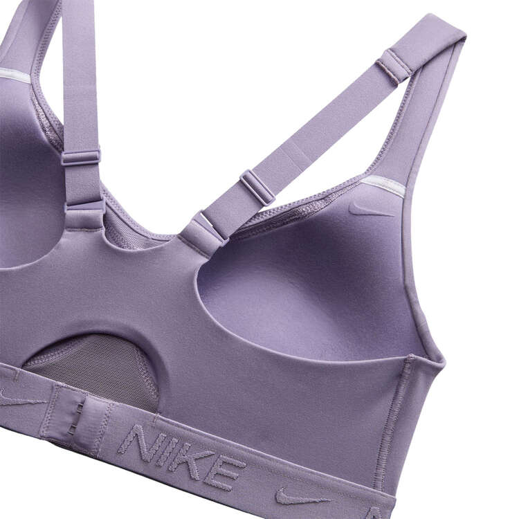 Nike Womens Indy High Support Padded Sports Bra, Purple, rebel_hi-res