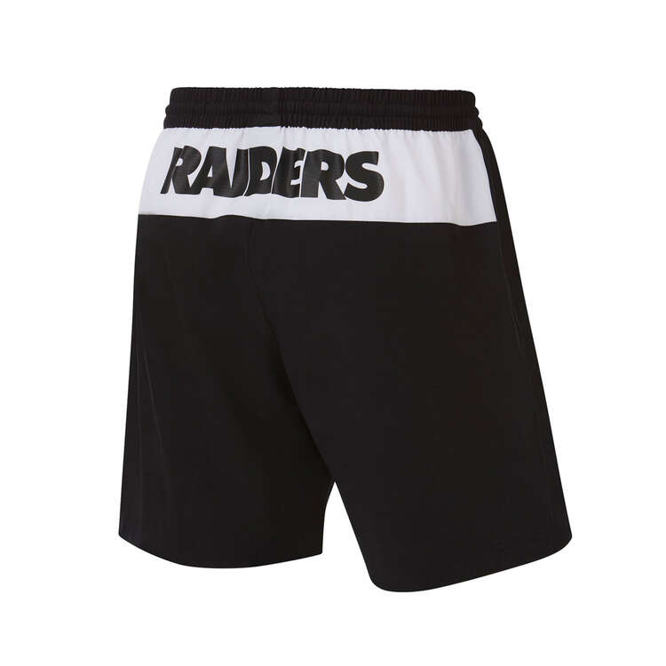 Las Vegas Raiders Mens Training Shorts Black S, Black, rebel_hi-res