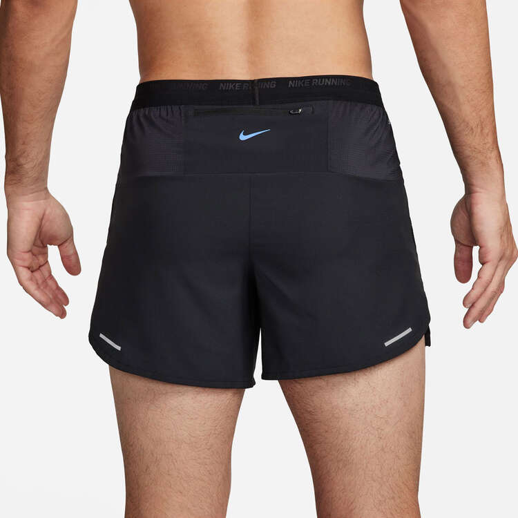 Nike Mens Running Energy Brief-Lined Running Shorts, Black, rebel_hi-res
