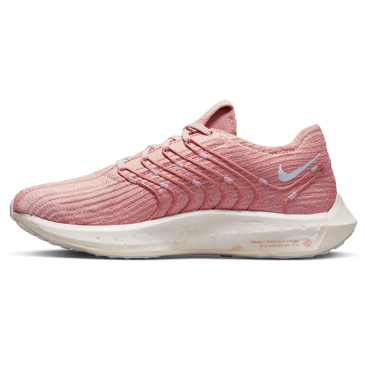Nike Pegasus Turbo Next Nature Womens Running Shoes Pink/White US 8.5, Pink/White, rebel_hi-res