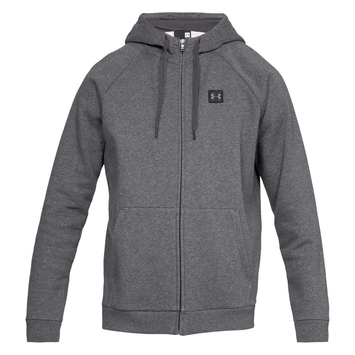 Under Armour Mens Rival Fitted Full Zip Soft Fleece Hoodie Hoody 38% ...