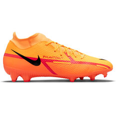 Nike Phantom GT2 Academy Dynamic Fit Football Boots Orange/Black US Mens 4 / Womens 5.5, Orange/Black, rebel_hi-res