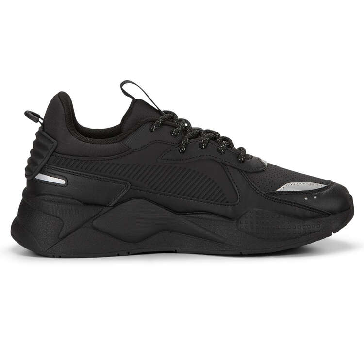 Puma RS-X Casual Shoes Black US Mens 13 / Womens 14.5, Black, rebel_hi-res